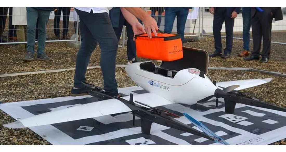 Drone médical à Amiens