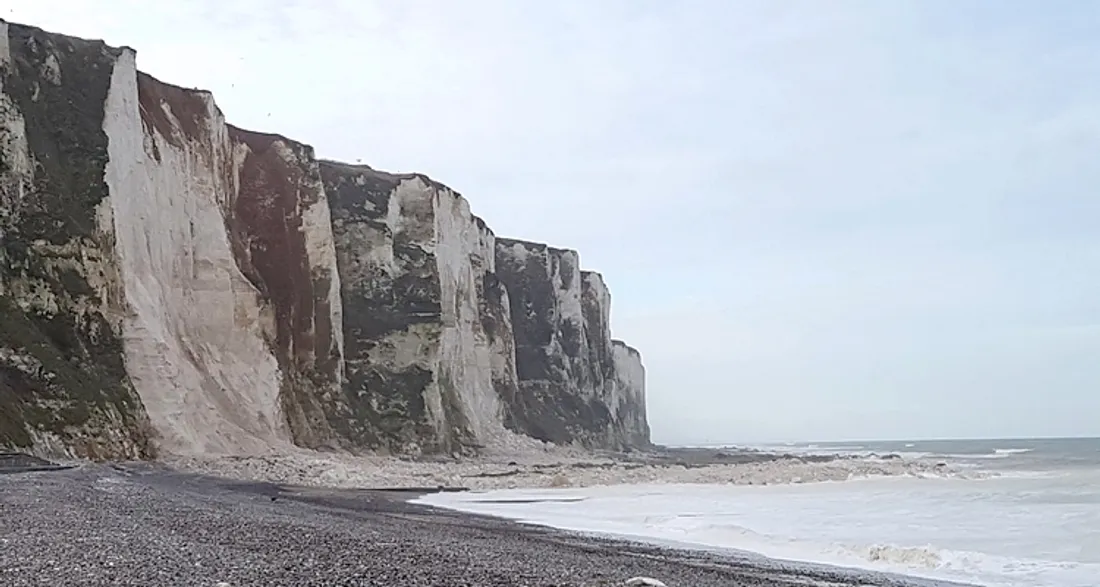 Eboulement de falaise