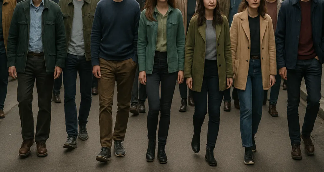 Personnes qui marchent