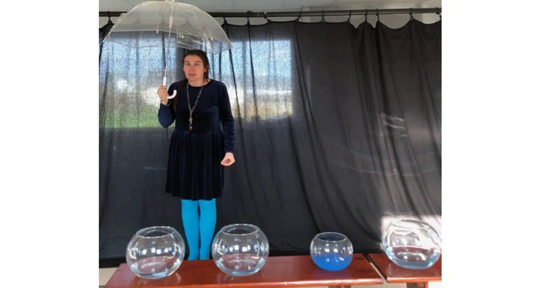 Entre deux vagues par la compagnie Poisson plume 