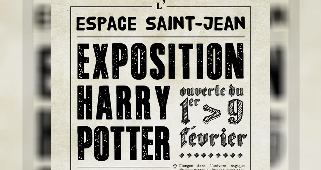 Expo Harry Potter à Melun