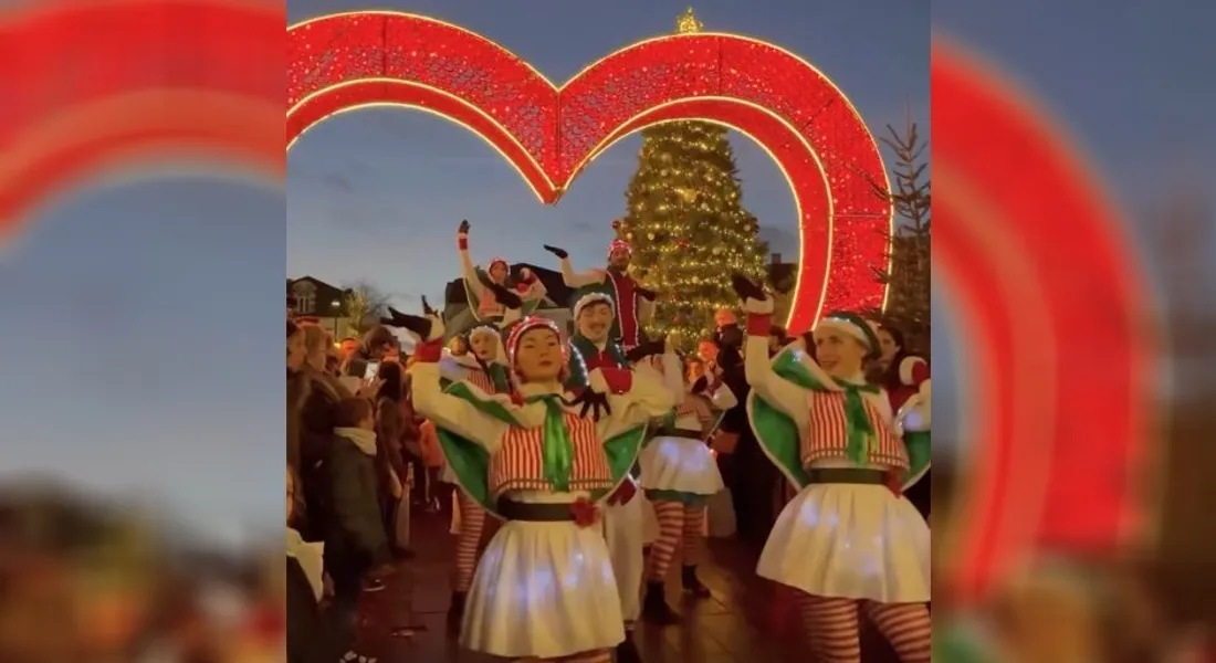 Inauguration des fêtes de Noël à Chartres