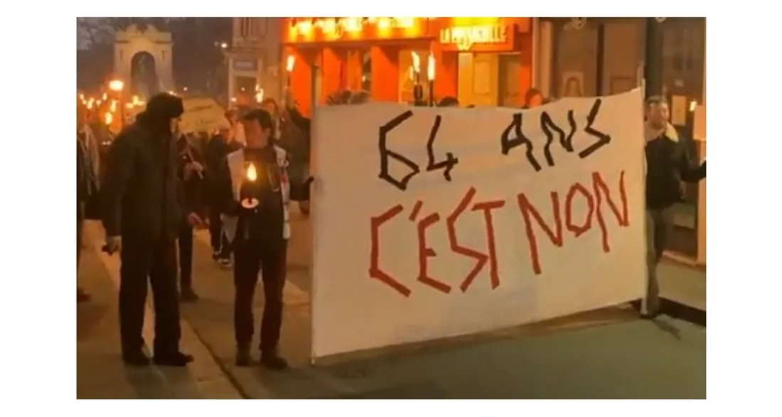 Marche aux flambeaux à Chartres (02/03/2023) 