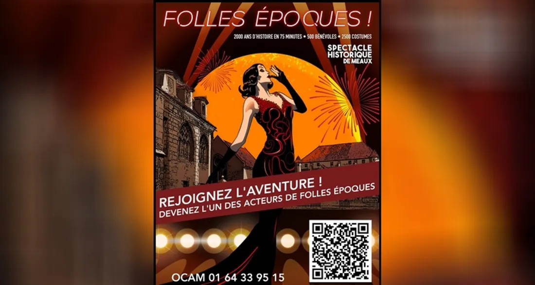 Spectacle Folles Époques à Meaux