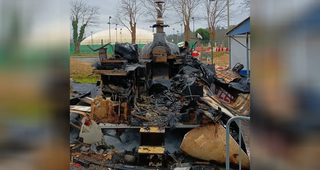 Food-truck incendié