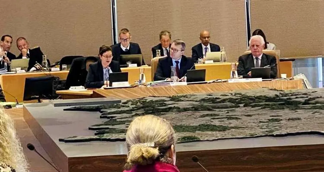 François Durovray à l'assemblée départementale