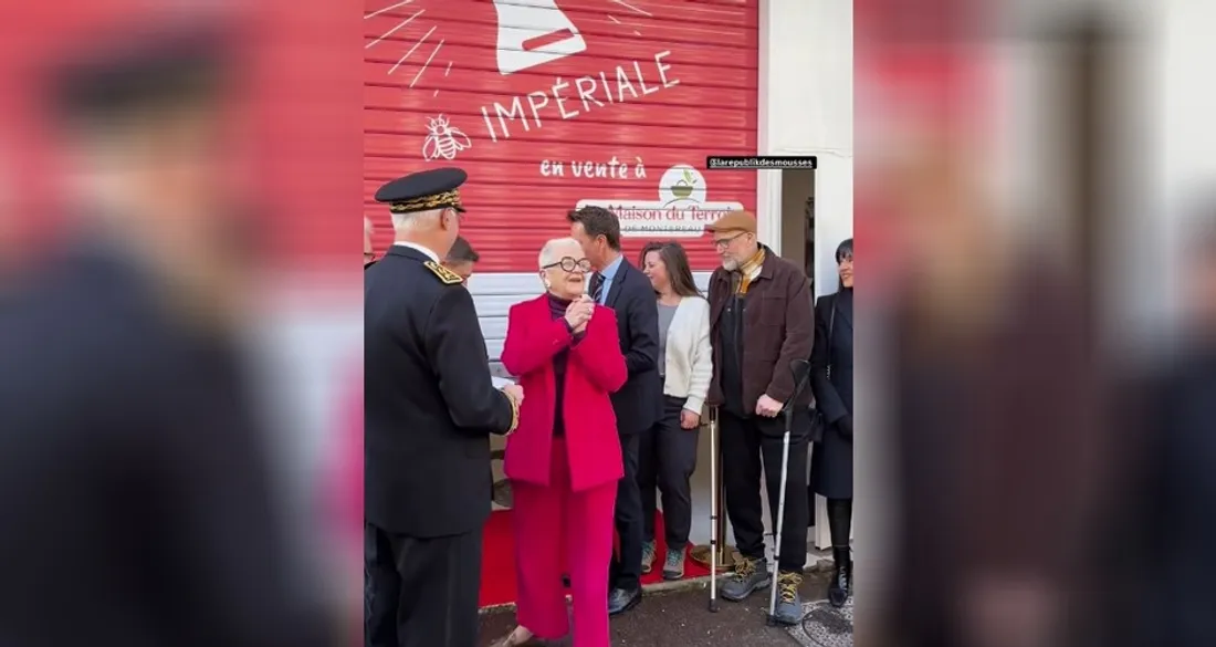 Françoise Gatel à l'inauguration de la Républik des Mousses