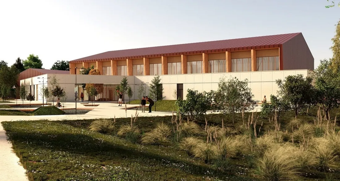 Futur gymnase à Jouy-le-Châtel
