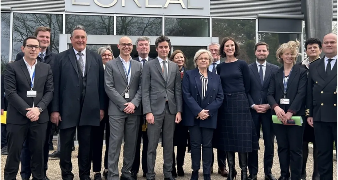 Gabriel Attal à Rambouillet