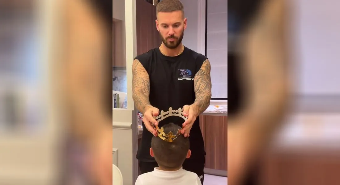 Matt Pokora couronne son fils