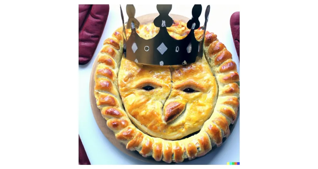 Galette imaginée par une intelligence artificielle