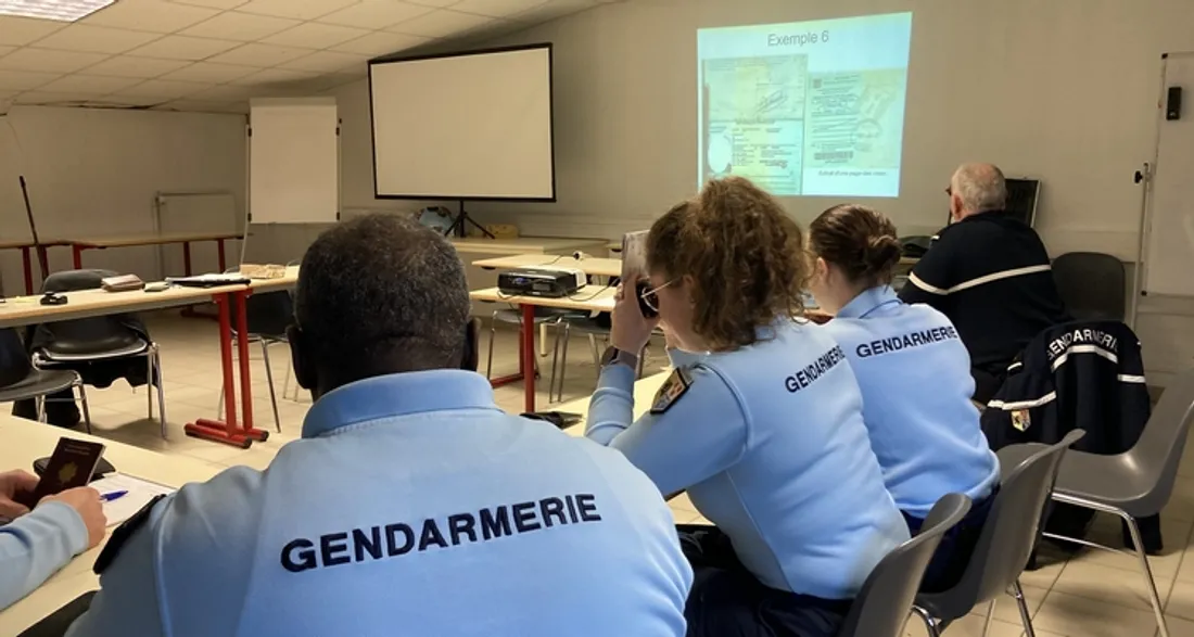 Les gendarmes réservistes en plein apprentissage
