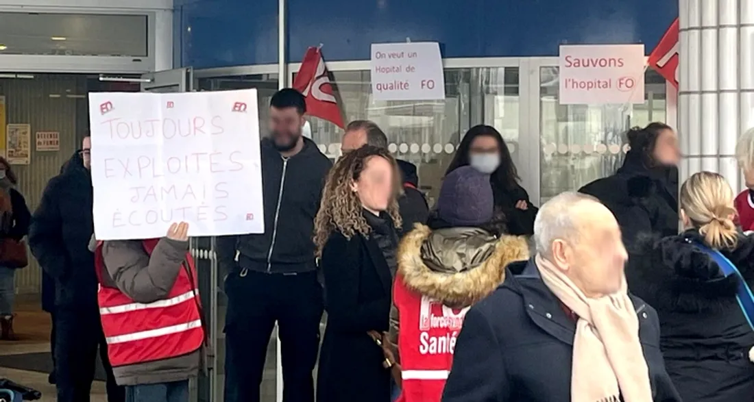 Grève aux hôpitaux de Chartres