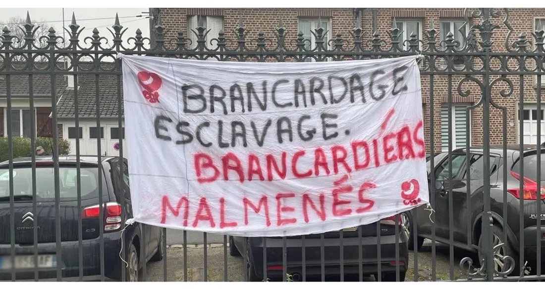 Grève à l'hôpital d'Abbeville