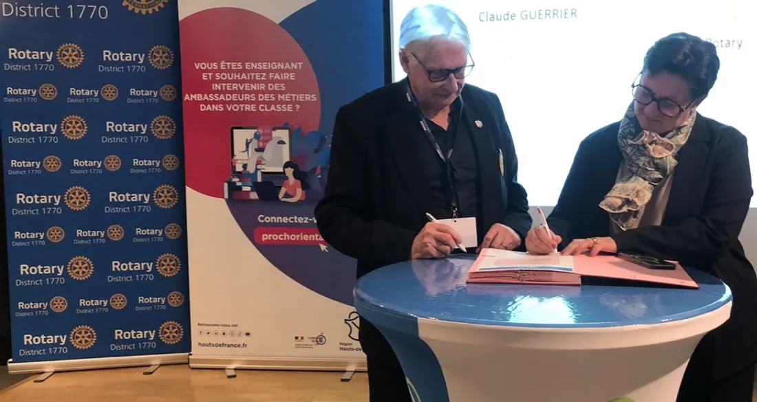 Partenariat entre la Région Hauts-de-France et le Rotary