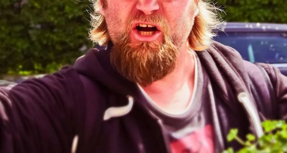 Homme en colère