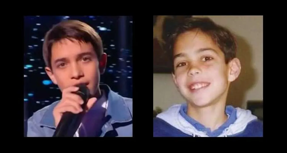 Hugo (The Voice Kids 2024) et Grégory Lemarchal enfant