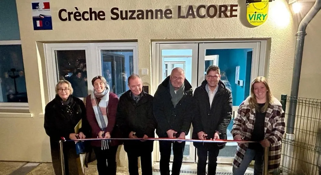 Inauguration de la crèche Suzanne Lacore
