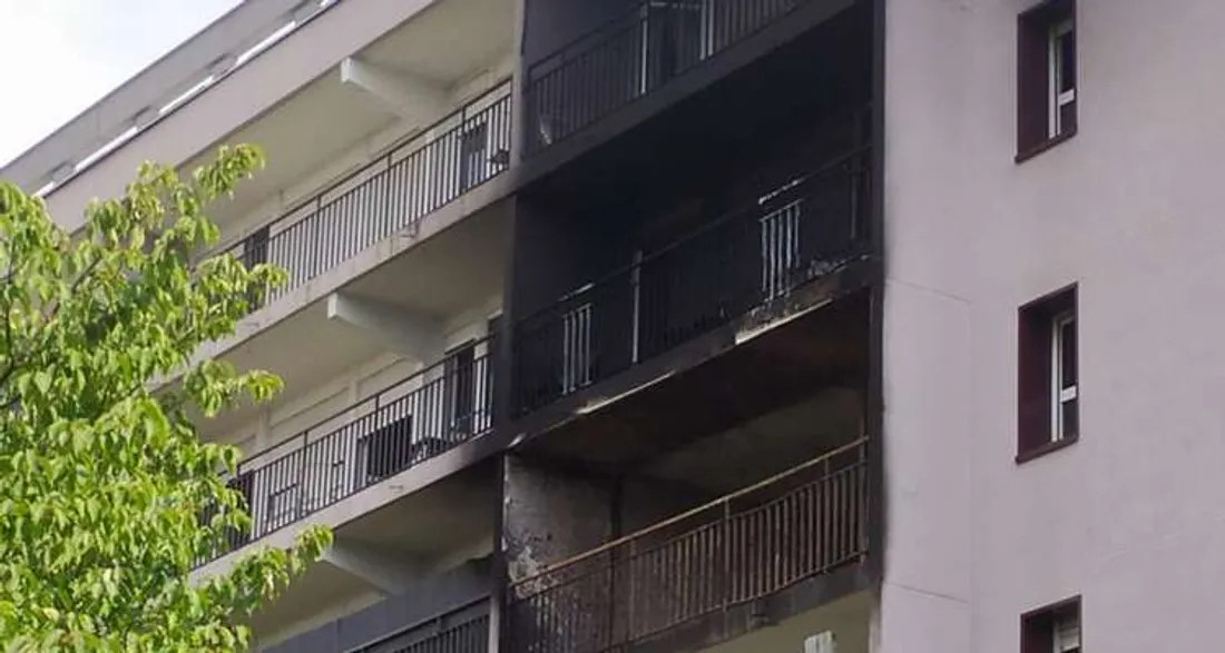 Incendie d'un appartement