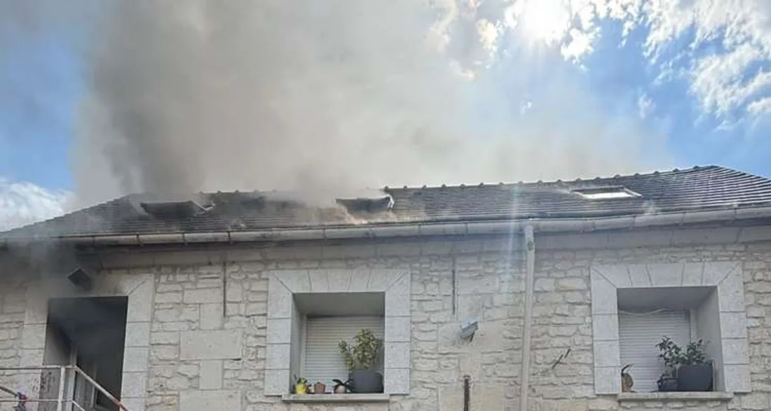 Incendie à Laigneville