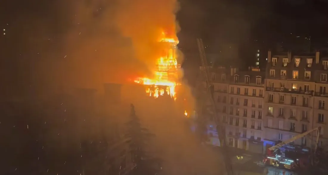 Incendie de la mairie du 12ème arrondissement de Paris