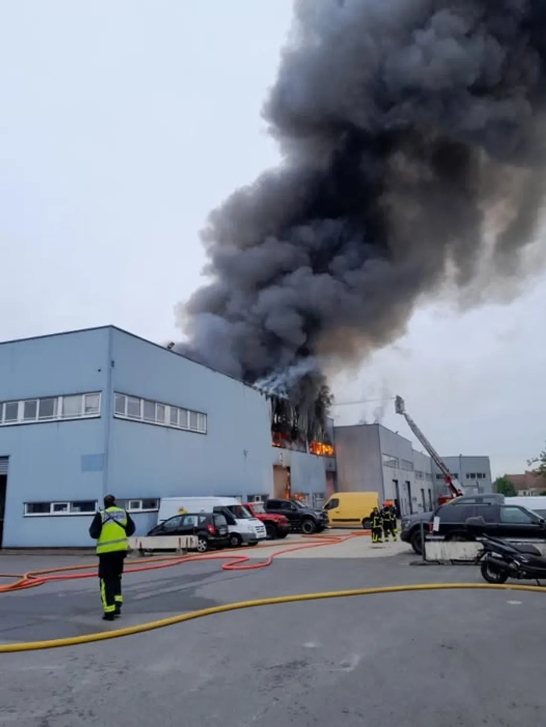 Incendie Pontault-Combault