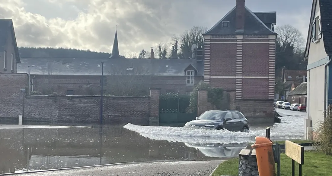 Inondations à Blangy-sur-Bresle