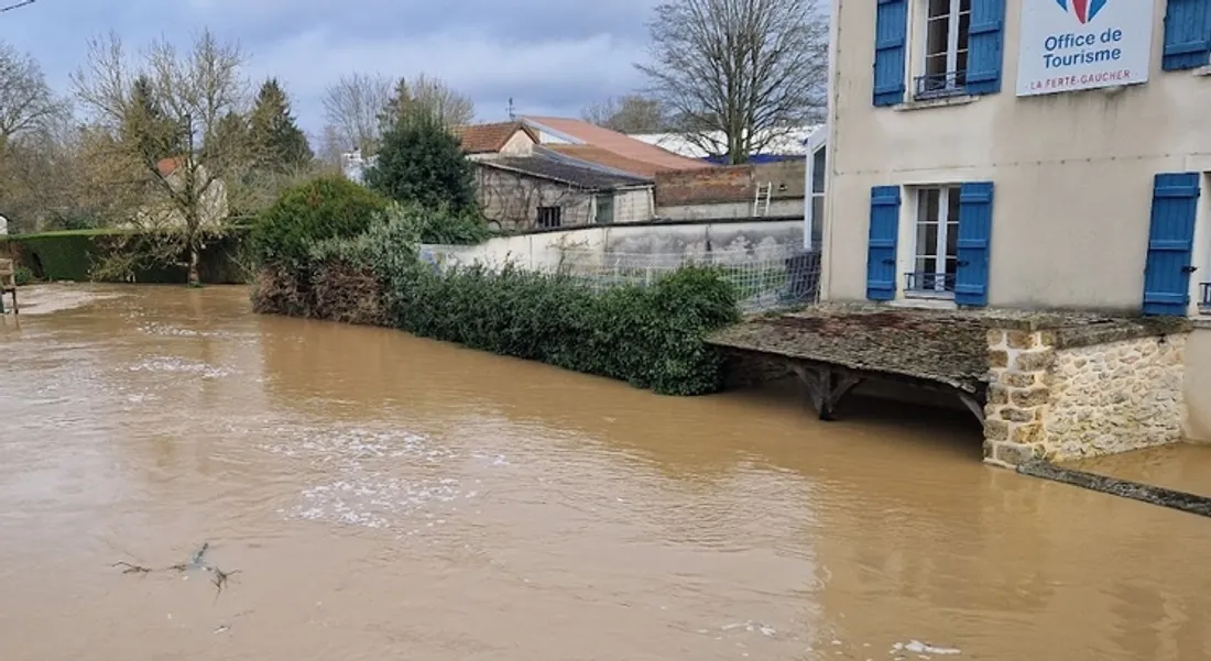 Inondation à la Ferté-Gaucher