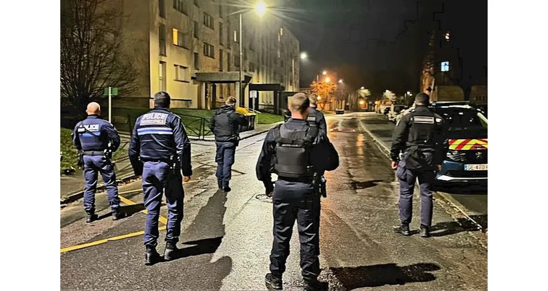 Gendarmes en intervention à Senlis