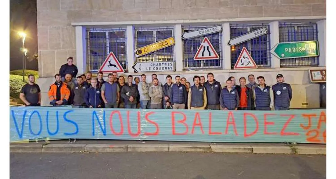 Manifestation à Chartres