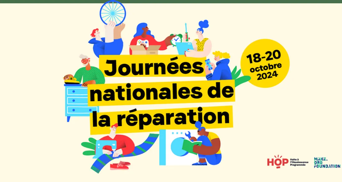 Journées nationales de la Réparation 2024