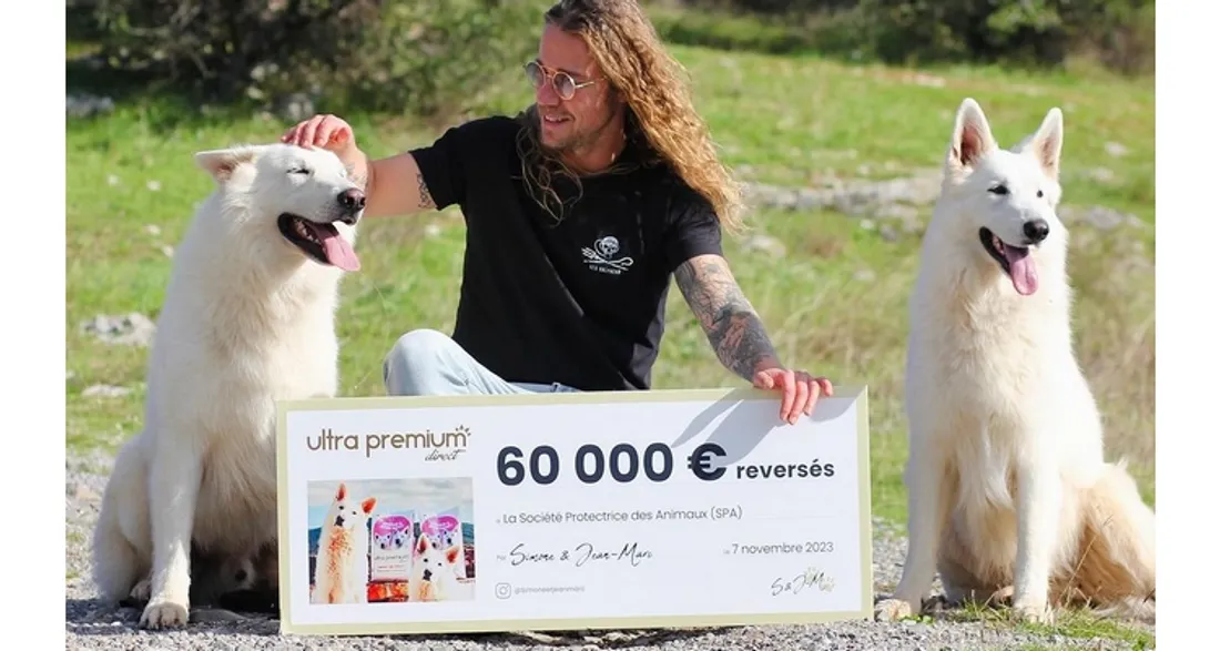 Julien Doré et ses chiens font une bonne action