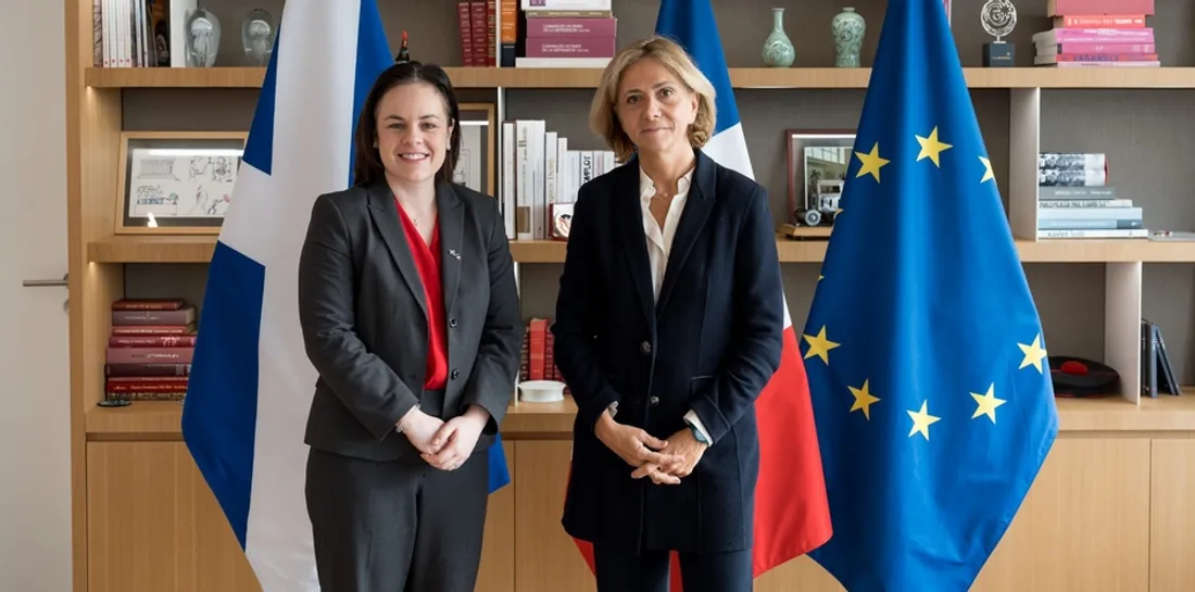 Kate Forbes et Valérie Pécresse