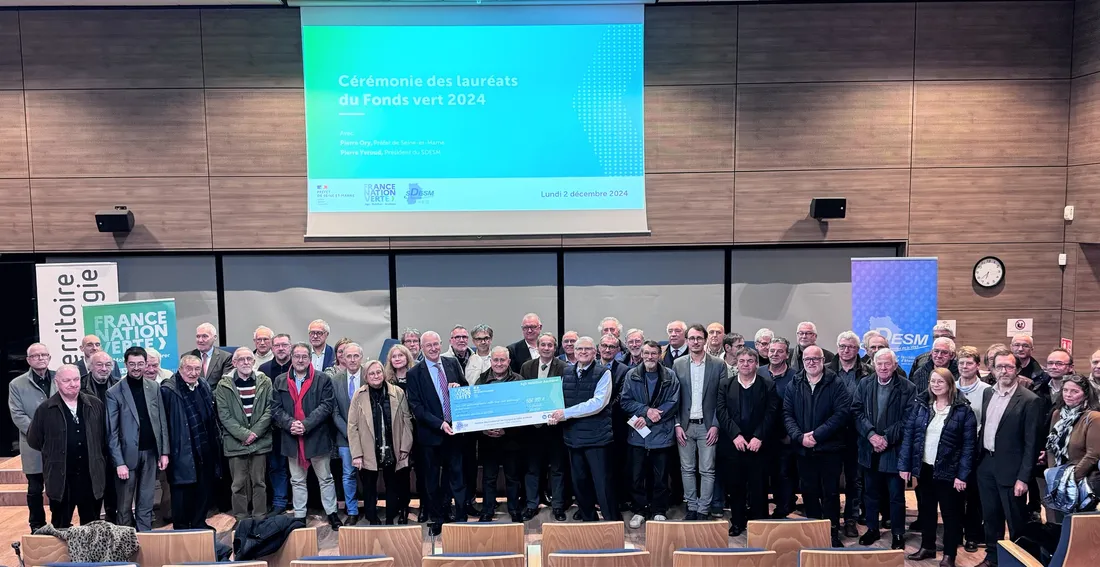 Lauréats du Fonds vert en Seine-et-Marne 2024