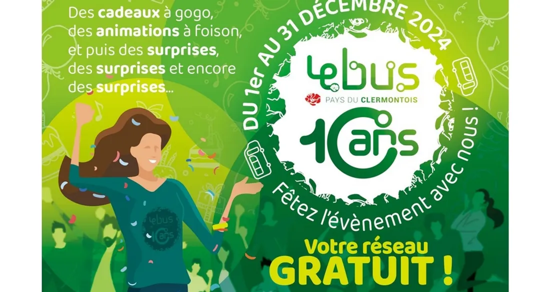 Le Bus du Clermontois fête ses 10 ans