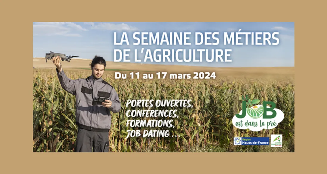 Semaine des métiers de l'agriculture dans les Hauts-de-France
