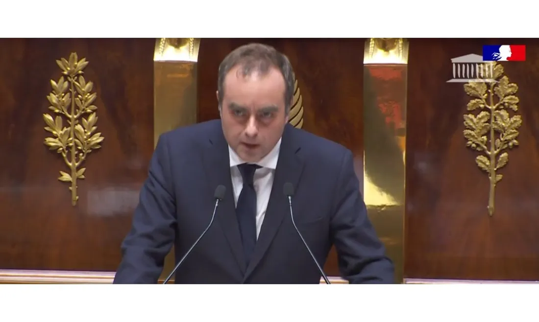 Sébastien Lecornu à l'Assemblée nationale