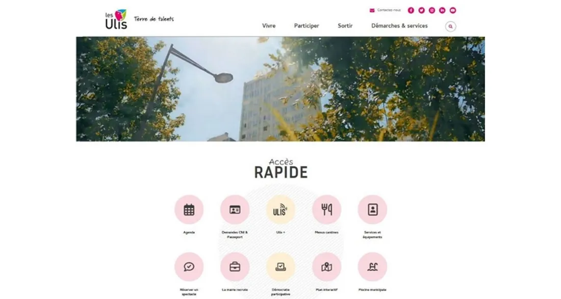 Le nouveau site des Ulis (janvier 2023)