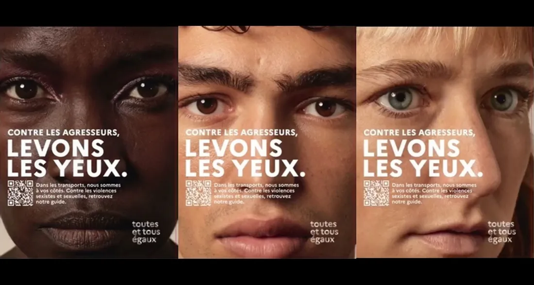 Visuels de la campagne "Levons les yeux"