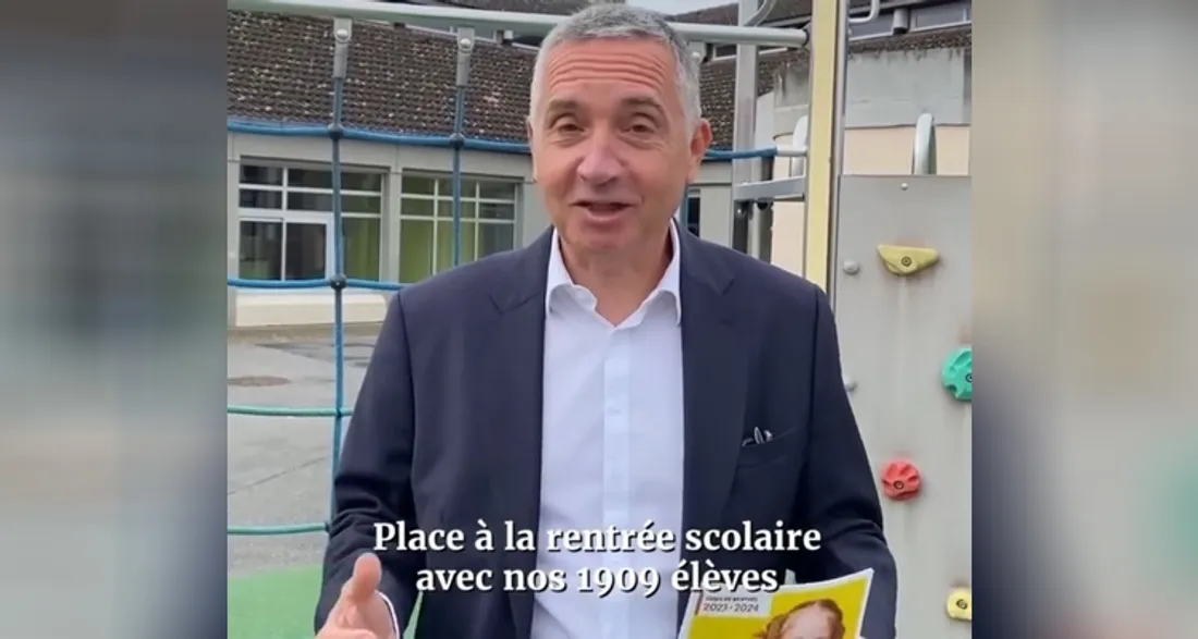 Michel Bisson, maire de Lieusaint