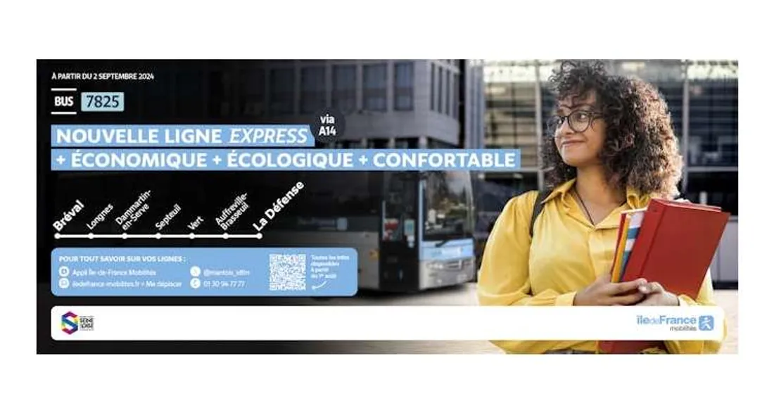 Nouvelle ligne de bus 7825