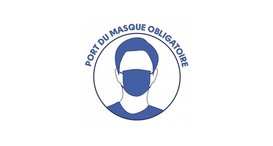 Porte du masque obligatoire