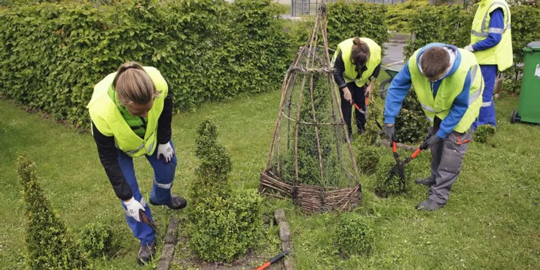 Atelier dans un lycée