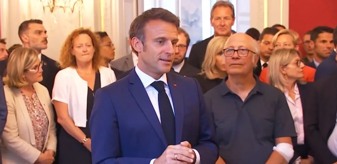 Emmanuel Macron à Annecy