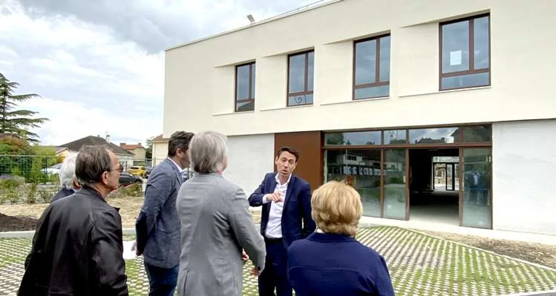 Chantier de la future maison médicale