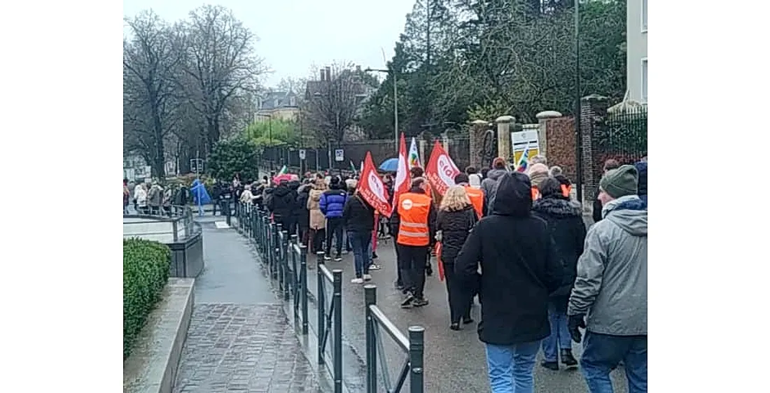 Manifestation à Chartres