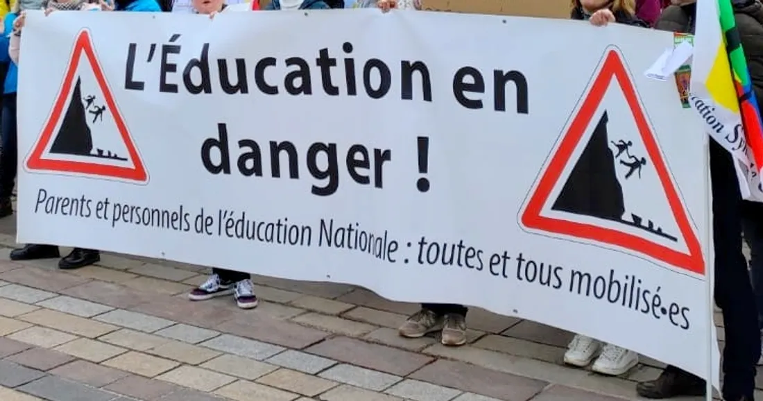 Manifestation d'enseignants
