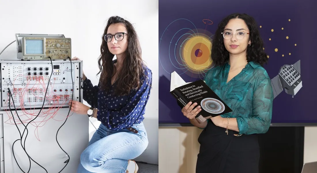 Manon Blanc et Leïla Bessila