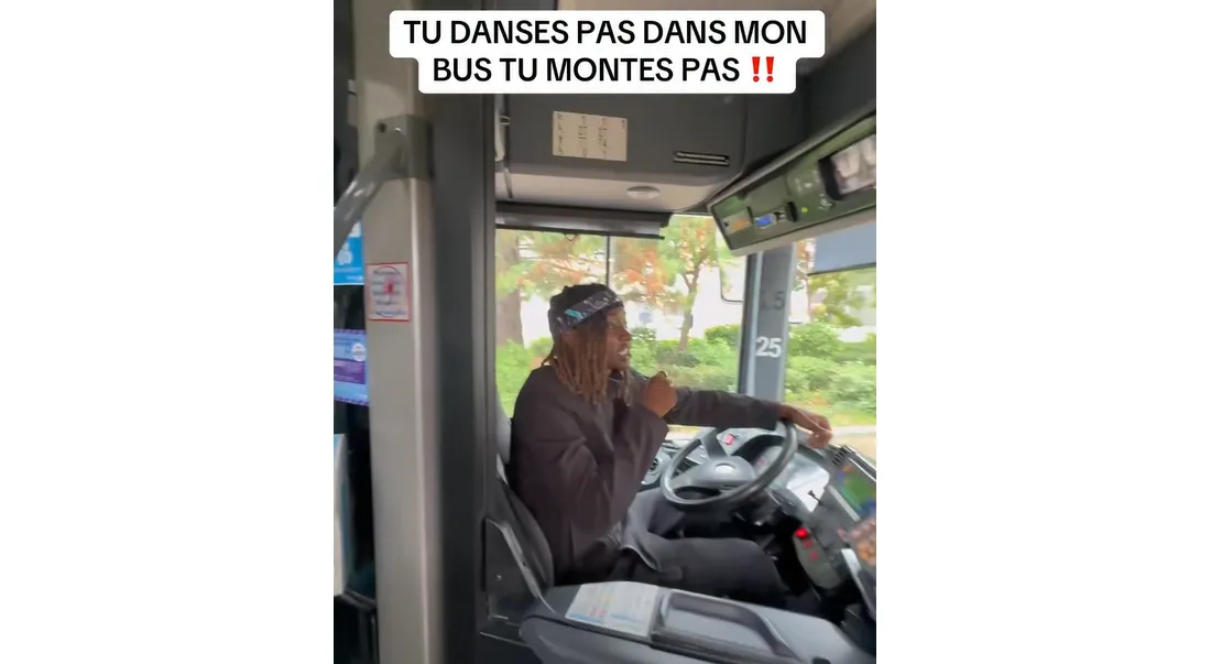 Marcus, chauffeur de bus derrière le "Tu danses pas, tu montes pas"