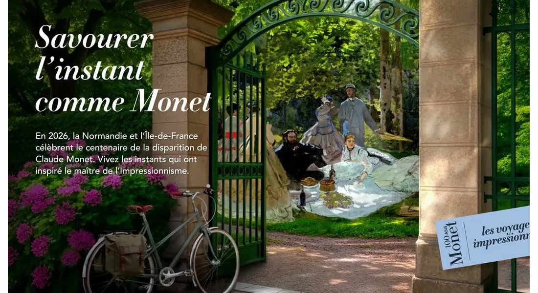 Savourer l'instant comme Monet
